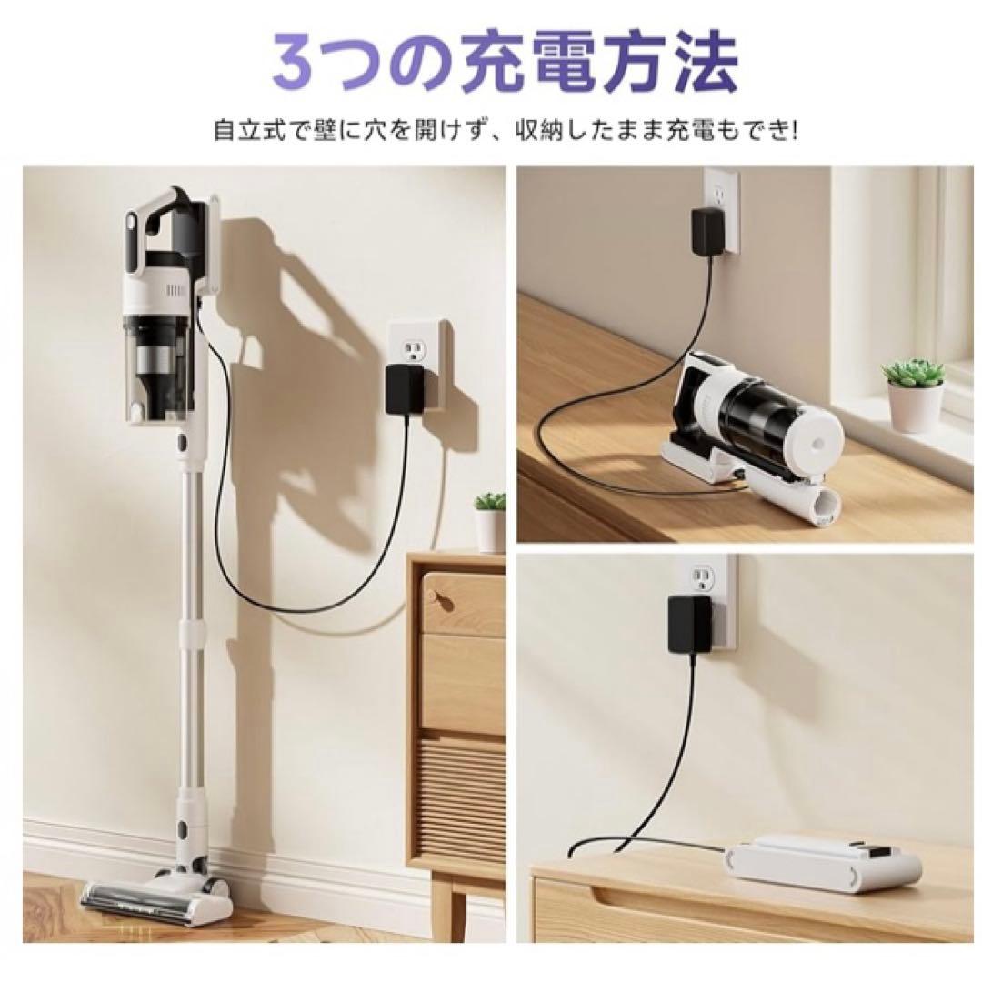 新品　掃除機 コードレス　軽量 スタンド不要 スティック ハンディ 2WAY