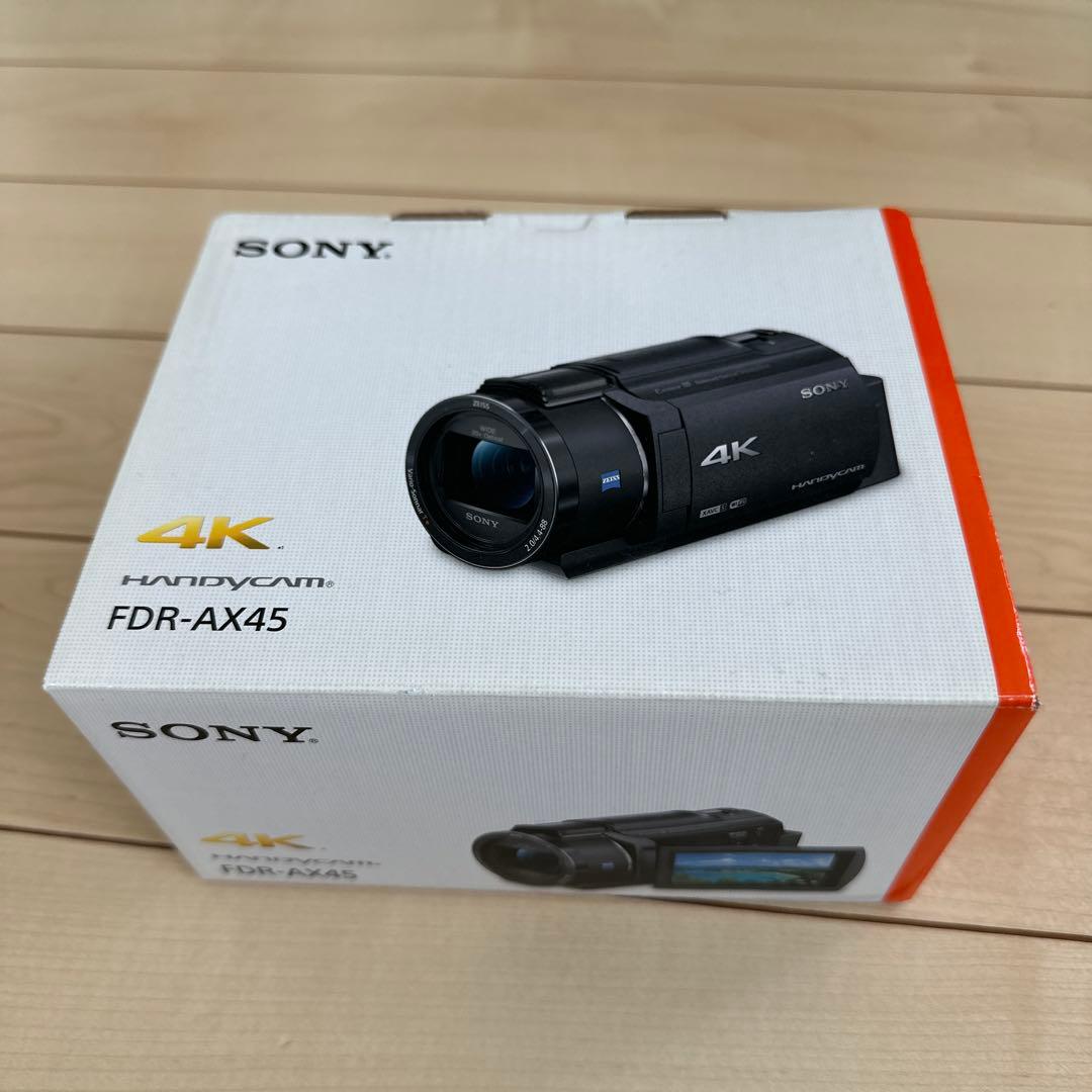 SONY 4K ハンディカム FDR-AX45 アクセサリーキット付属