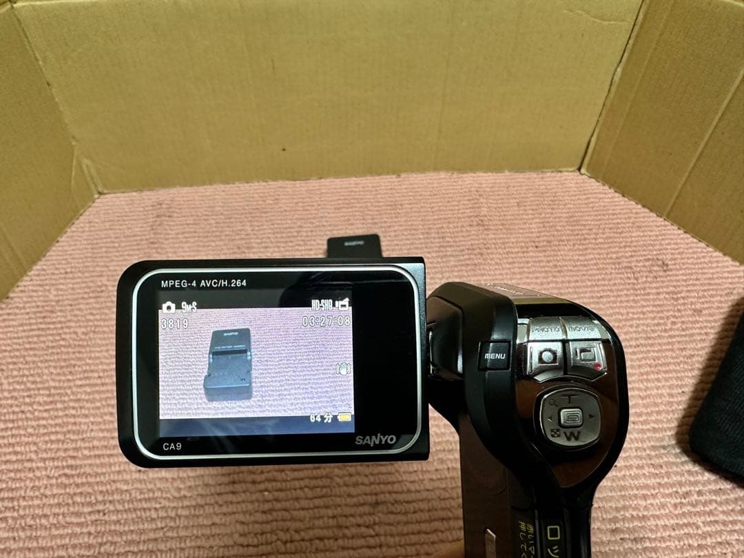 デジタルムービーカメラSANYO Xacti DMX-CA9 防水