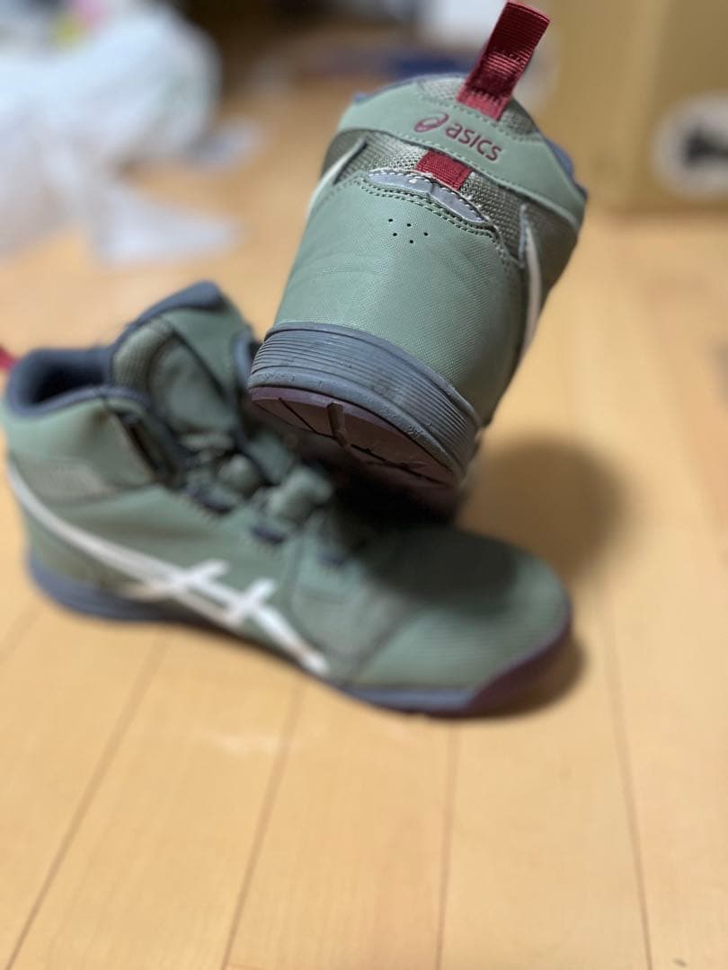 ASICS BOA 安全靴 グレー