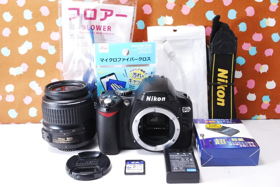 ✨スマホ転送可能✨美品✨Nikon D40x レンズセット