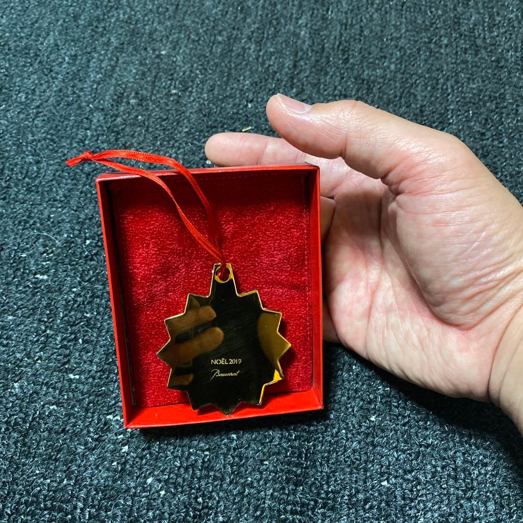 バカラ　クリスマスオーナメント　2019年