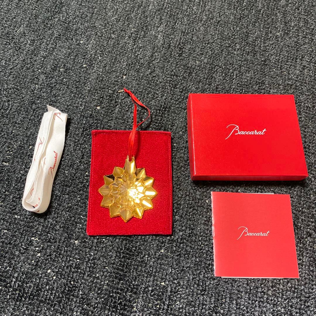 バカラ　クリスマスオーナメント　2019年