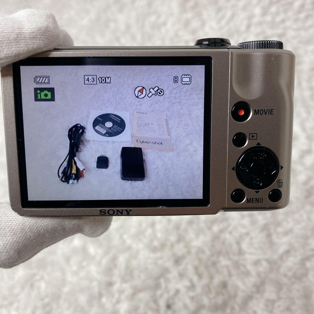 【美品】SONY Cyber-shot DSC-HX5V シルバー デジカメ