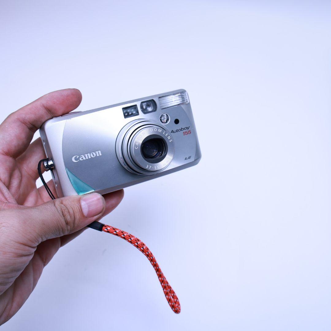 フィルムカメラ Canon Autoboy 155 電池付き