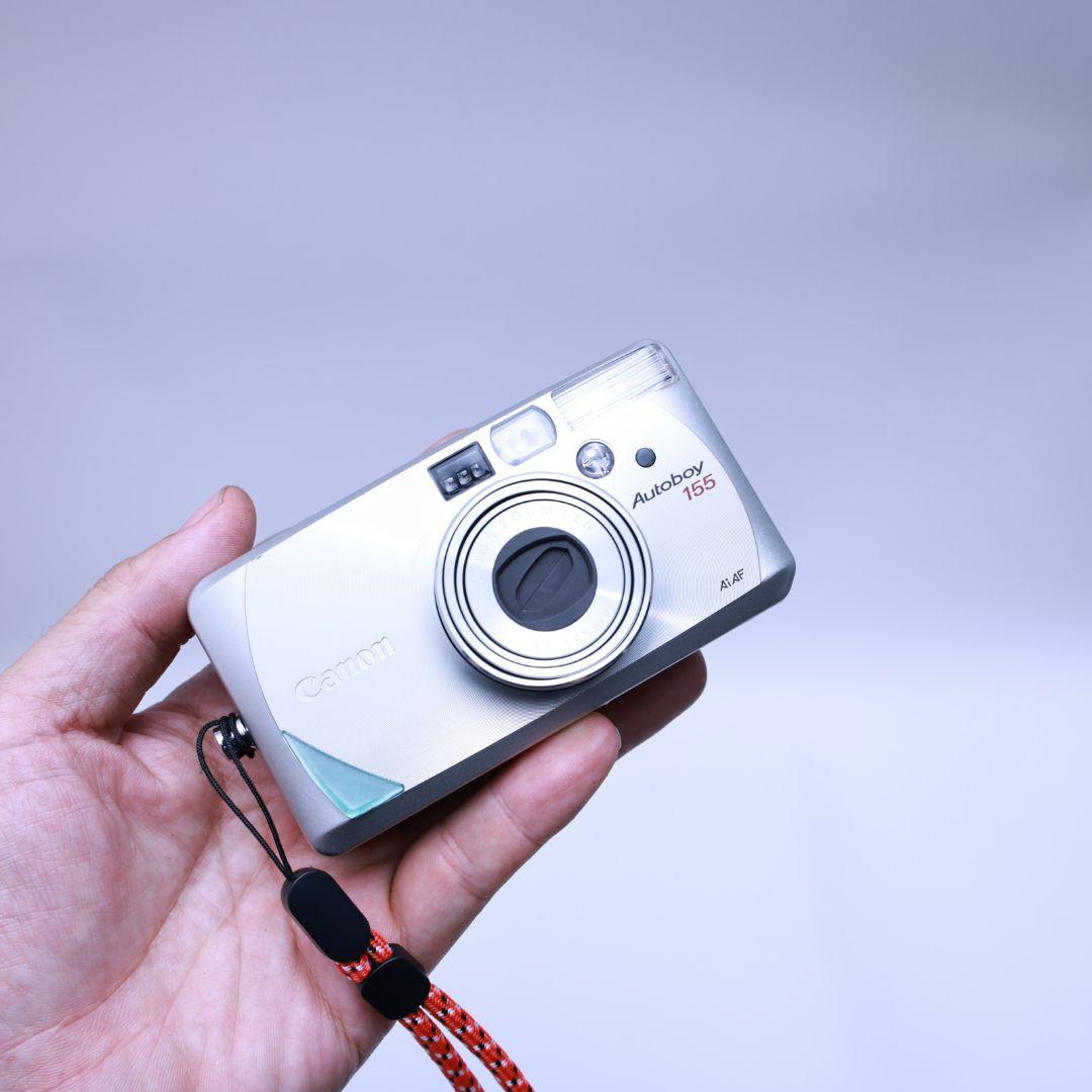 フィルムカメラ Canon Autoboy 155 電池付き