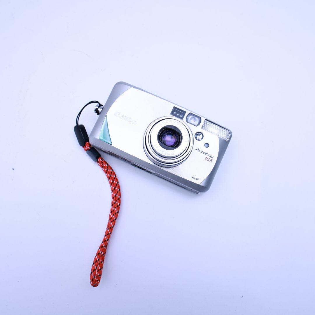 フィルムカメラ Canon Autoboy 155 電池付き
