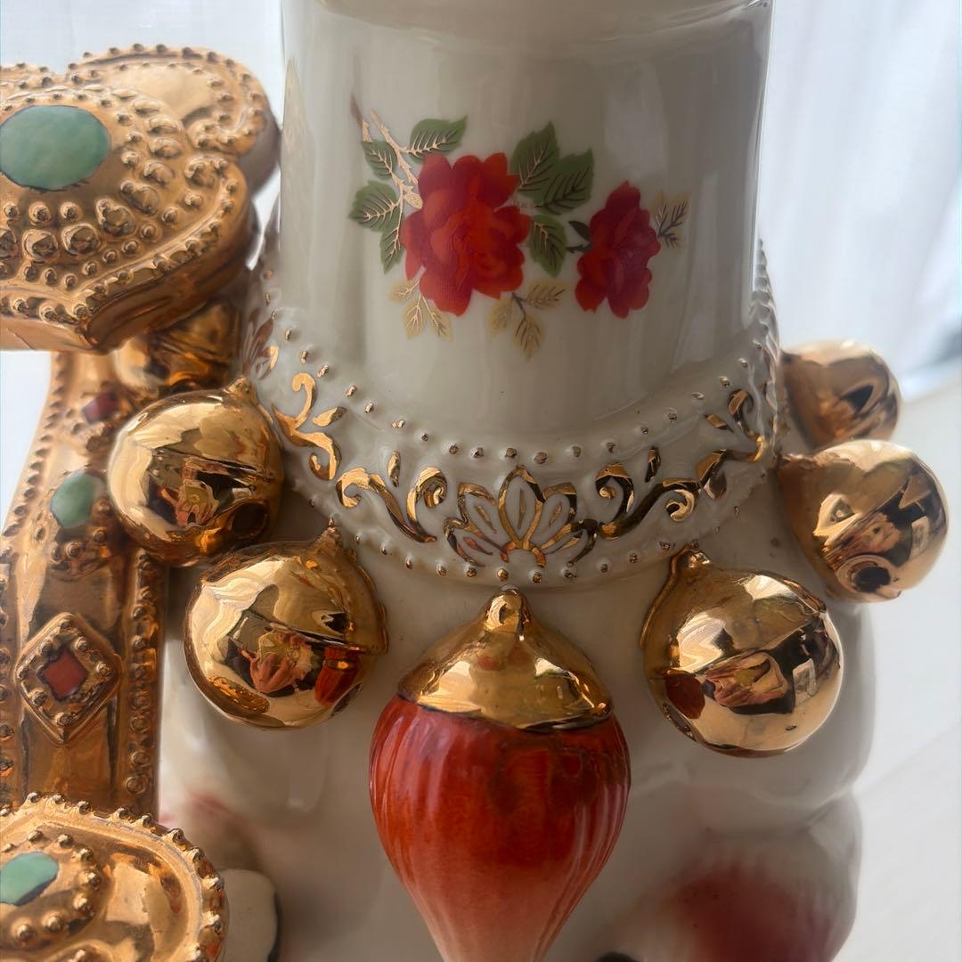 ✨美品❤️馬の置物 ❤️金色装飾陶器