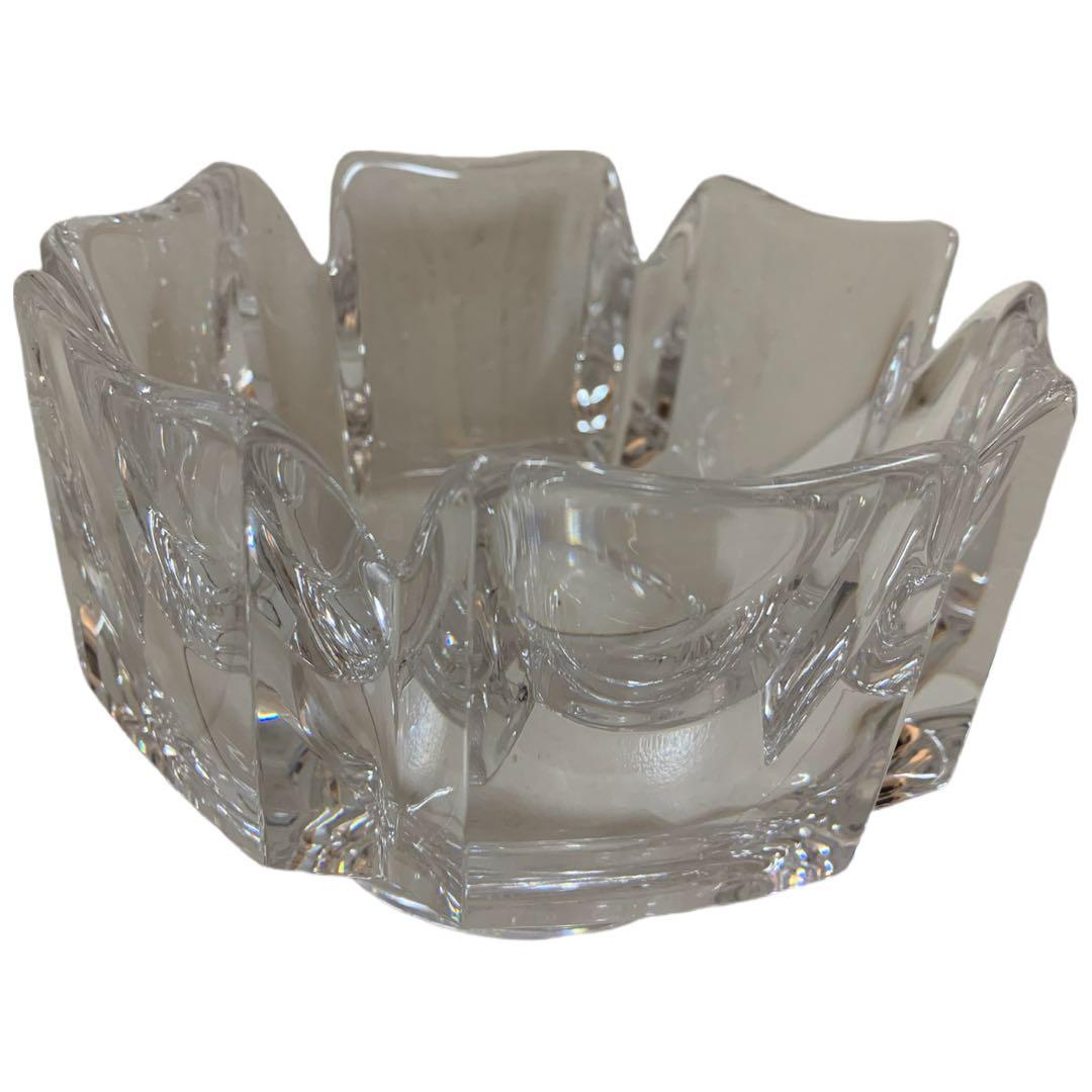 Orrefors VINTAGE Crystal Bowl Corona クリア