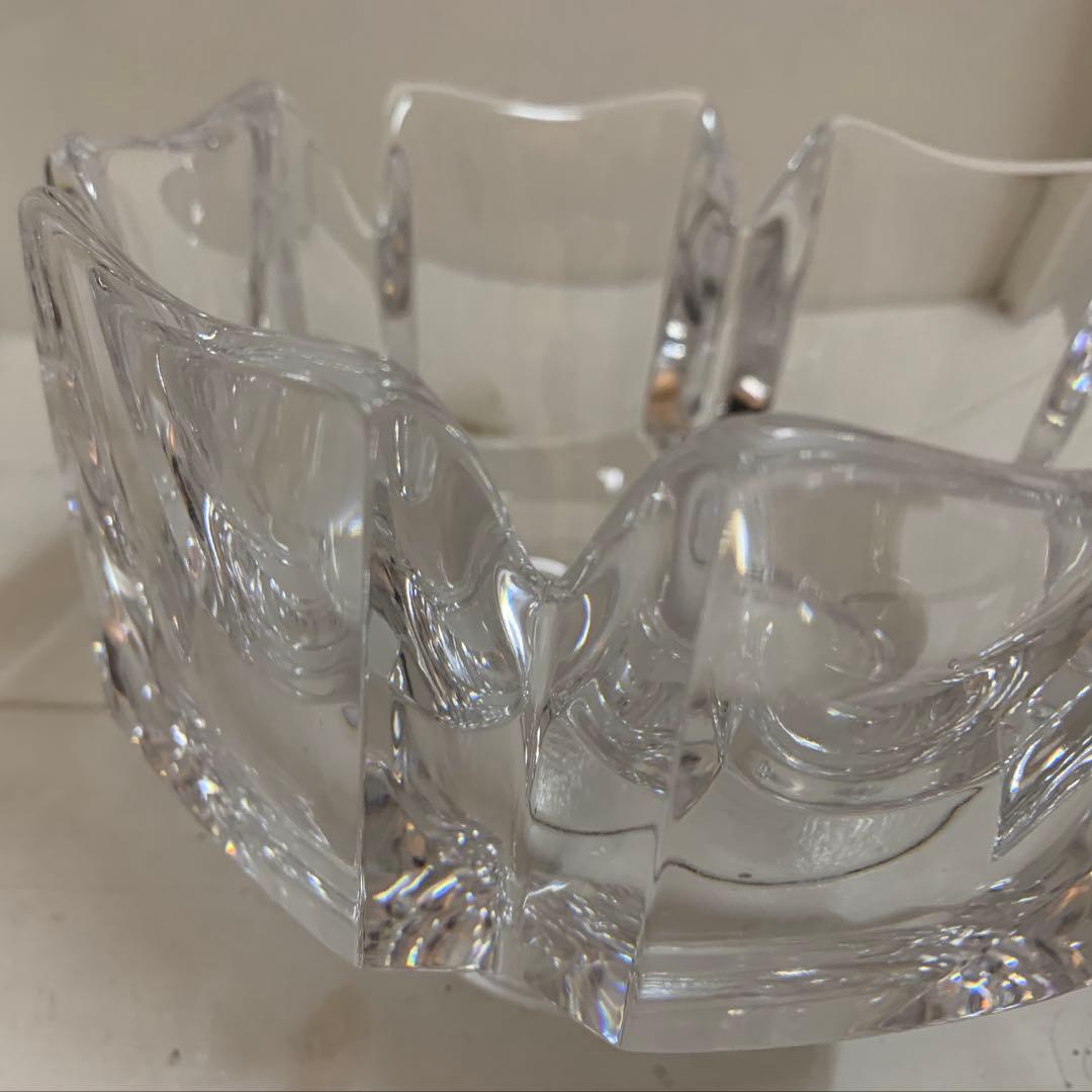 Orrefors VINTAGE Crystal Bowl Corona クリア
