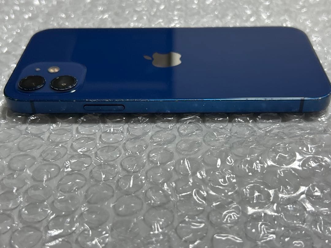 iPhone12 128GB ブルー　SIMフリー　86%