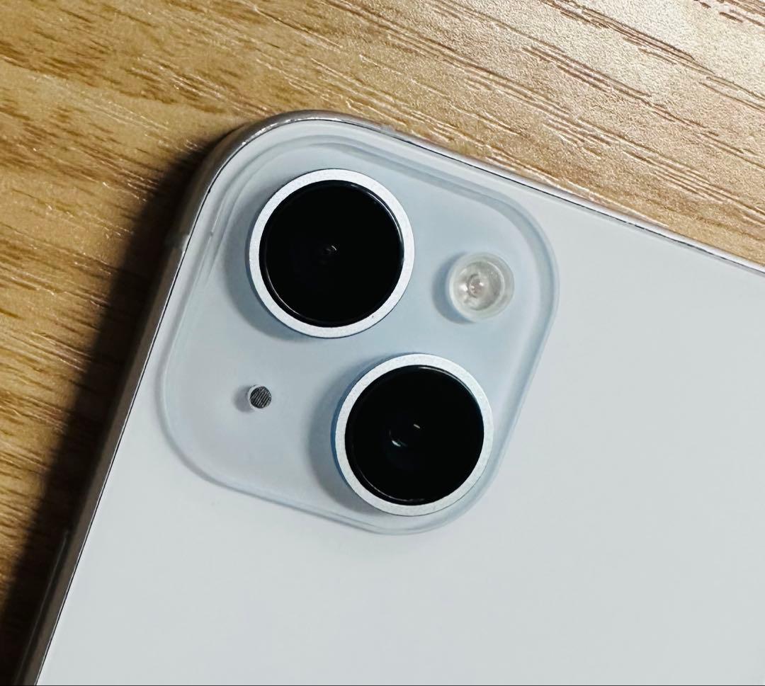 iPhone 15 128GB バッテリー交換済み 最大容量100%