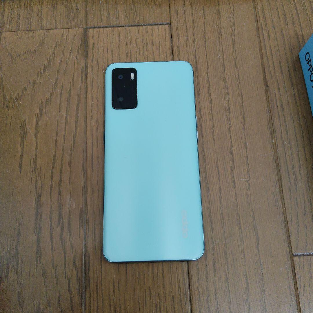 OPPO A55s 5G ミントグリーン 本体