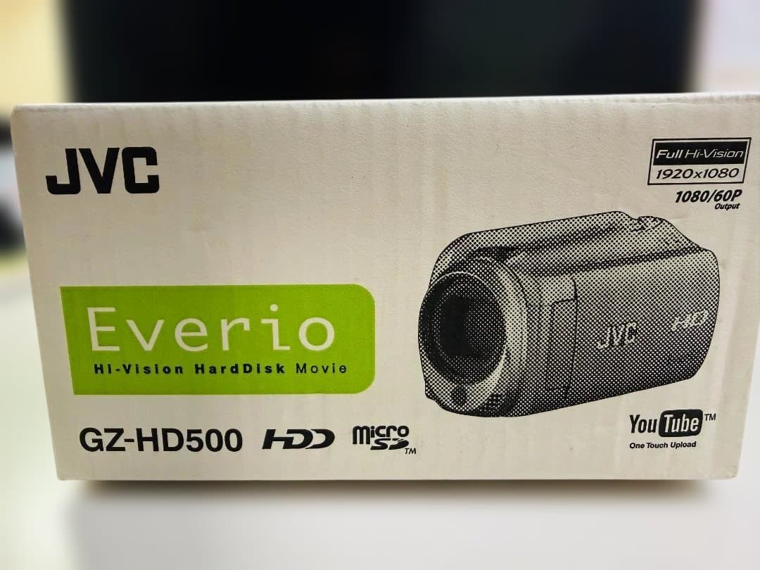 JVC Everio GZ-HD500ハイビジョンハードディスクムービー