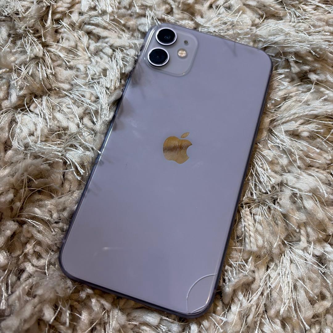 iPhone 11 ジャンク パープル 本体