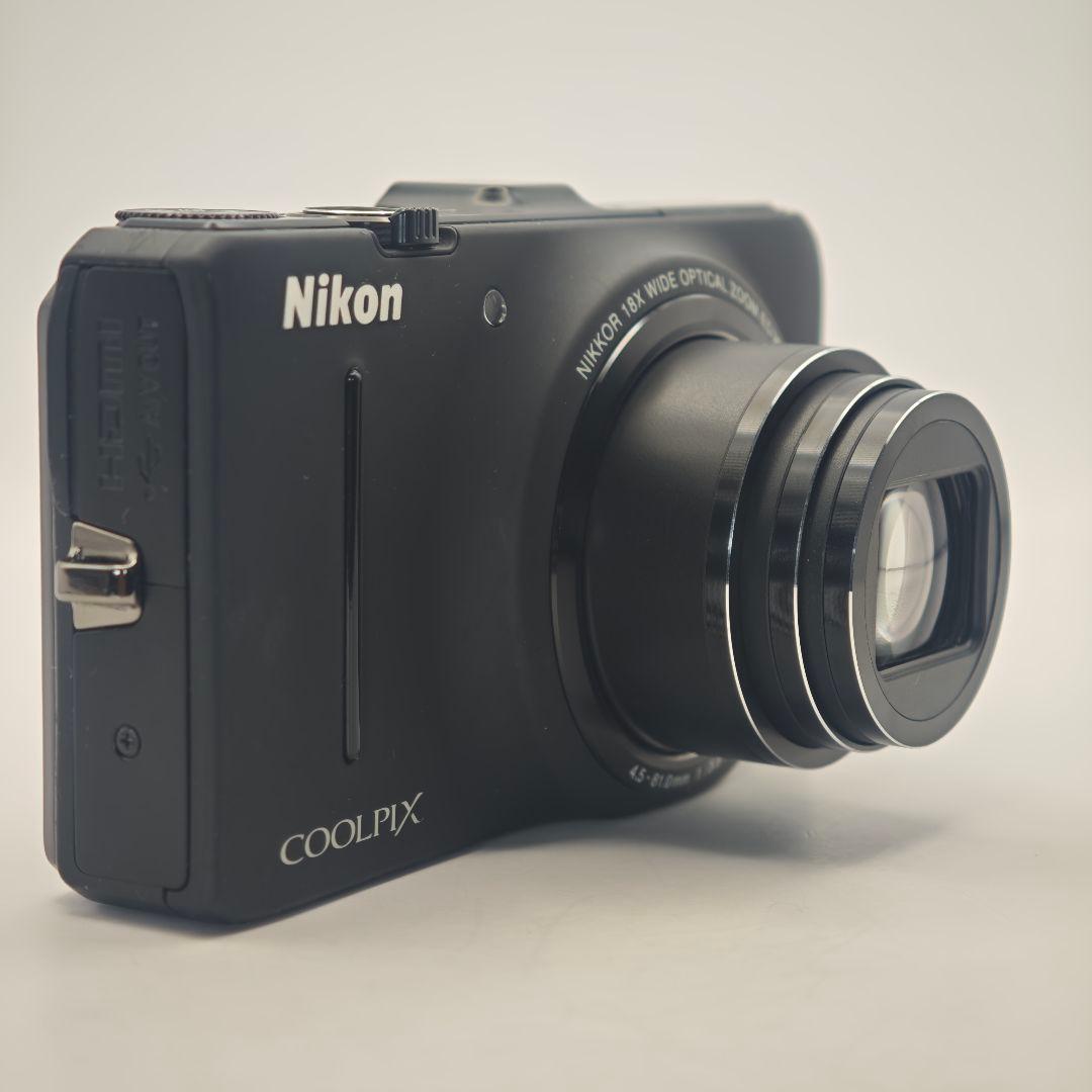 美品 動作品 Nikon COOLPIX S9300 ブラック