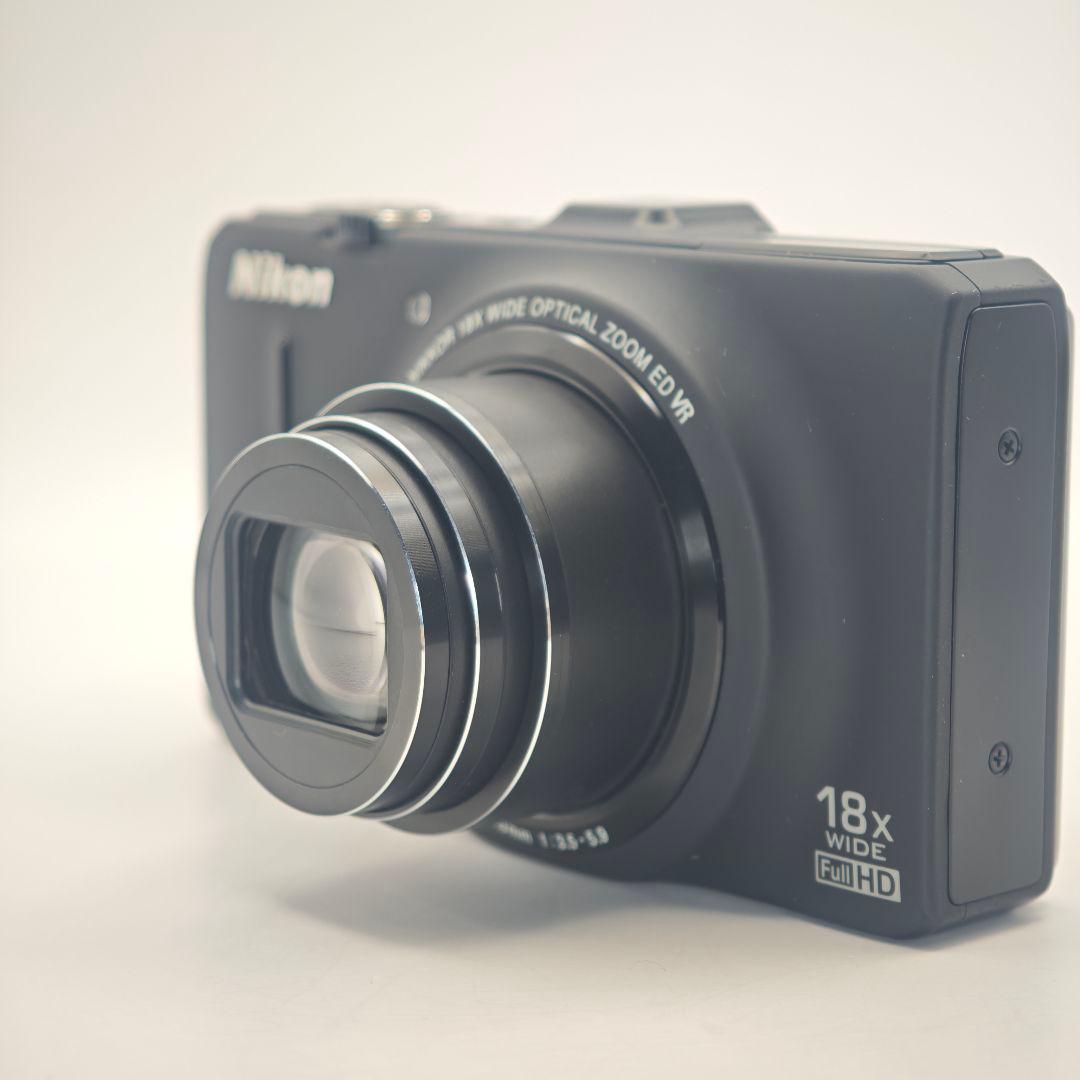 美品 動作品 Nikon COOLPIX S9300 ブラック