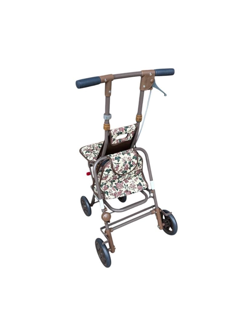 【美品】シルバーカー サニーウォーカーASーIII 花柄