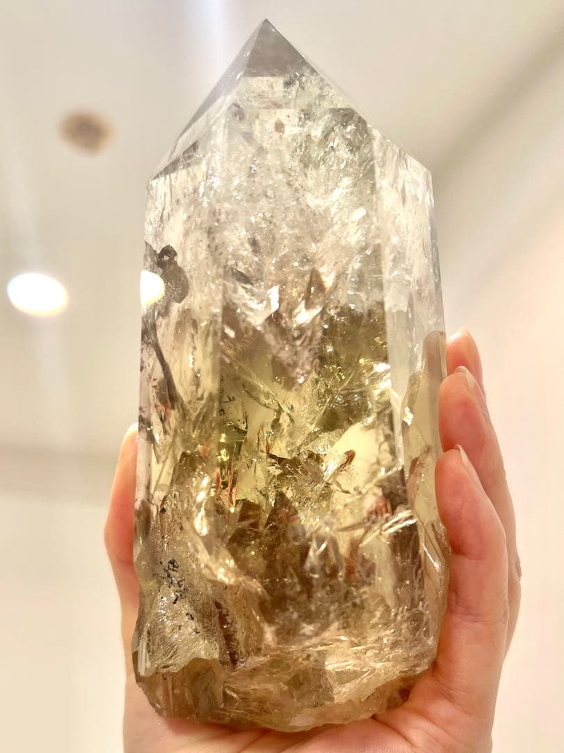 出品時特別価格✨美✨希少✨AAAAAA幻の シトリン ファントム レムリアン ✨