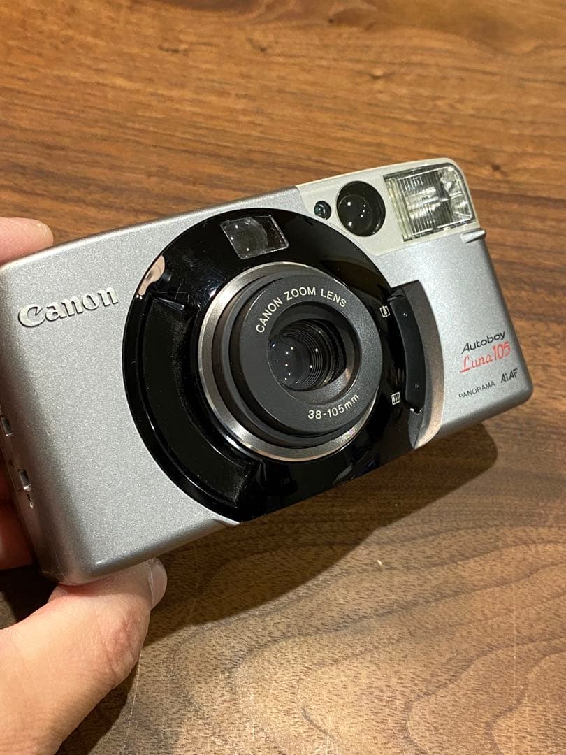 Canon AutoBoy Luna28-70 と、Luna105 フィルム