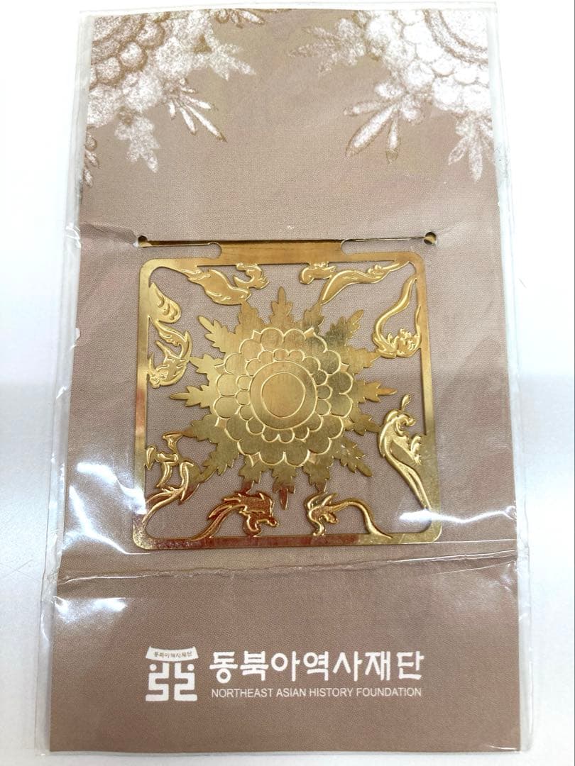 高句麗壁画古墳　花模様 韓国　工芸品　新品