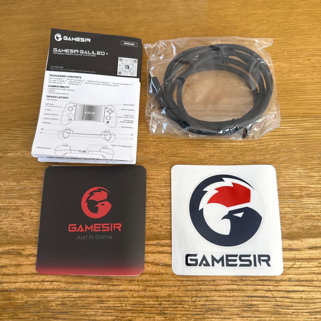 PC用ゲームコントローラー・コンバーター GAMESIR G8+ GALILEO WIRELESS