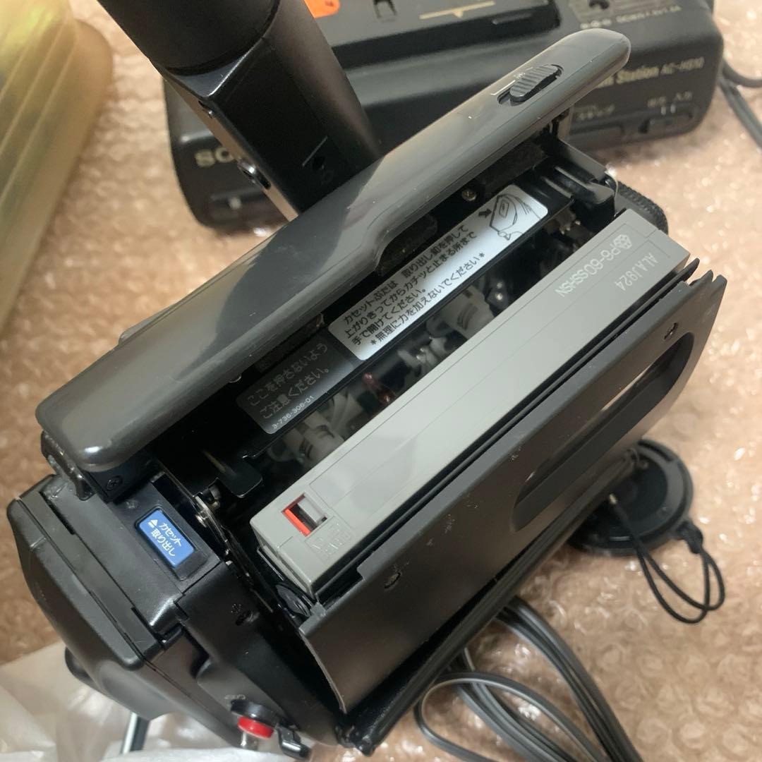 【極希少・カラー再生確認済】ソニー CCD-TR55 ハンディカム　フルセット