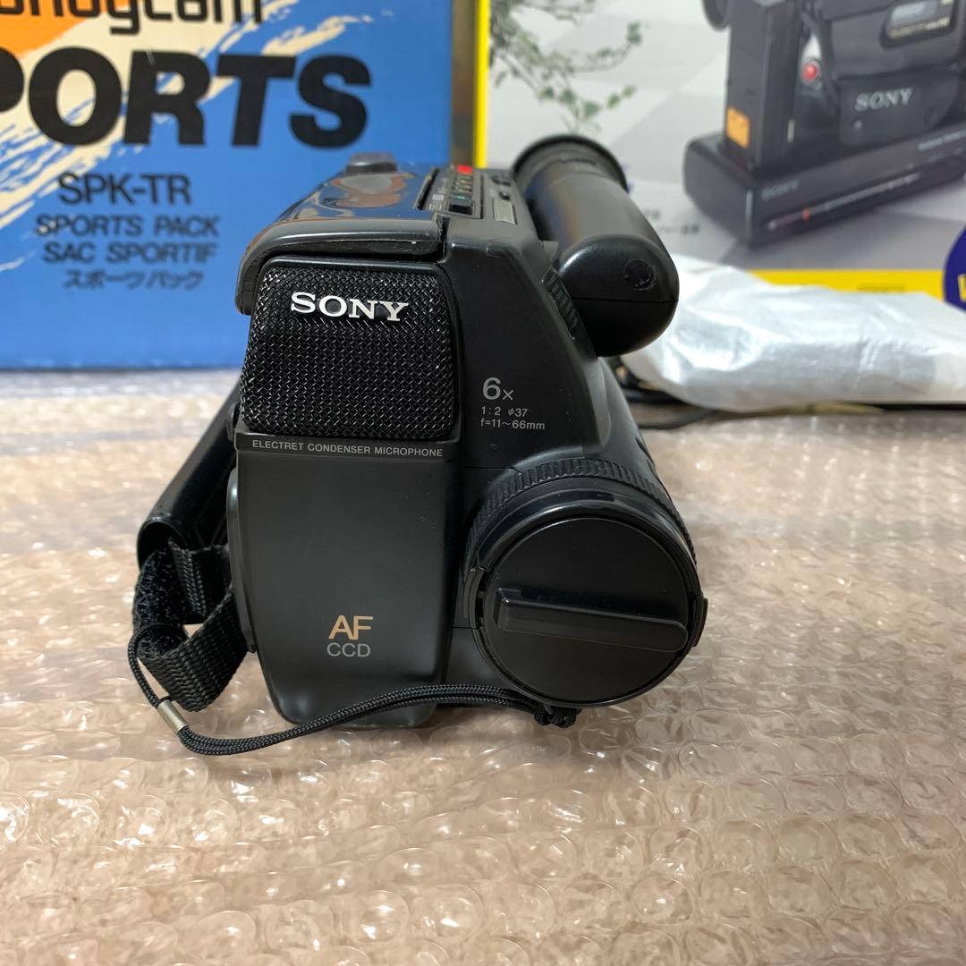 【極希少・カラー再生確認済】ソニー CCD-TR55 ハンディカム　フルセット