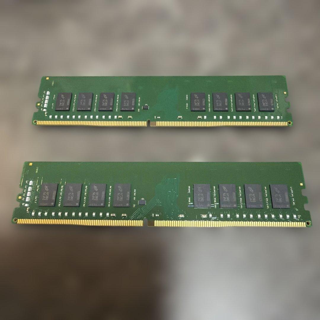Kingston DDR4-3200 32GB×2枚セット（計64GB）メモリ