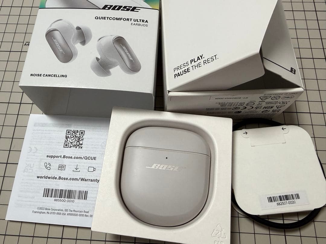 【数回使用】Bose Quietcomfort Ultra Earbuds