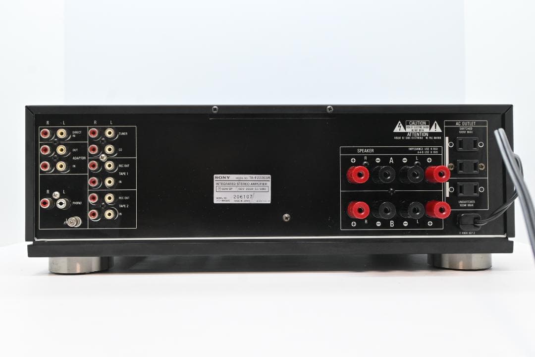 ＳＯＮＹ　プリメインアンプ　ＴＡ－Ｆ２２２ＥＳＲ　【動作品　美品】