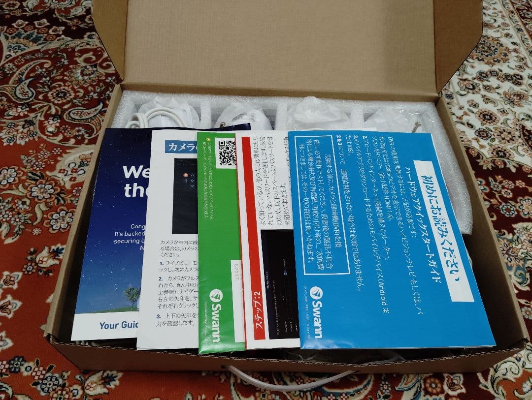 新品　Swann 防犯カメラDVRセキュリティシステム フルHDカメラ４台セット