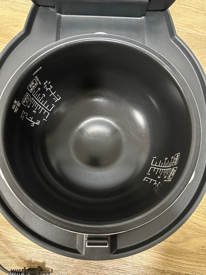 IRIS OHYAMA IH炊飯器 RC-ISA50-B ブラック 2024年製