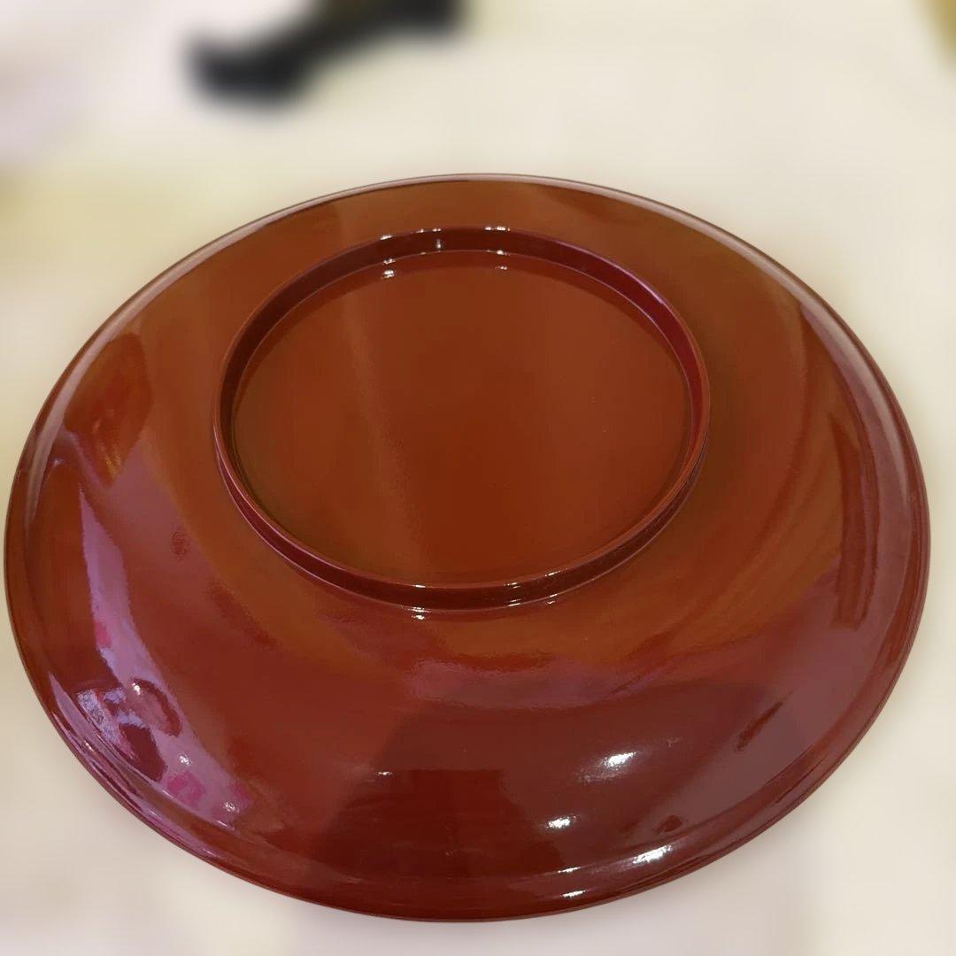 金色の漆器 3点セット 花柄