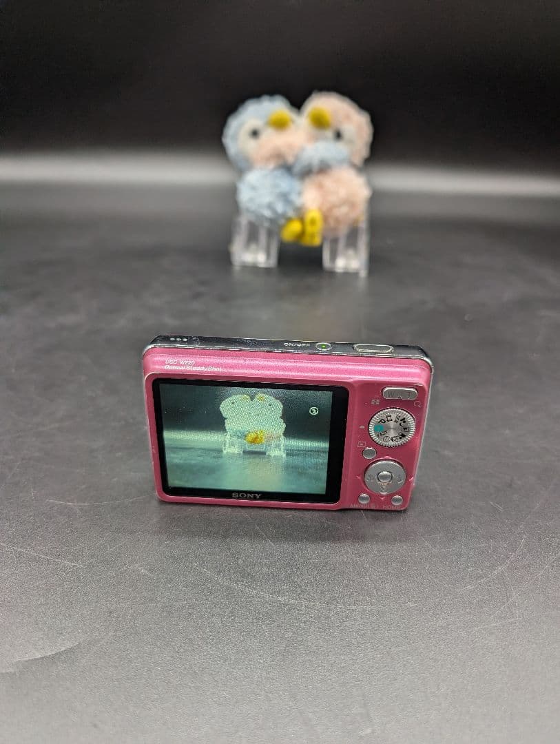 動作確認済 SONY cyber shot DSC-W220 ピンク