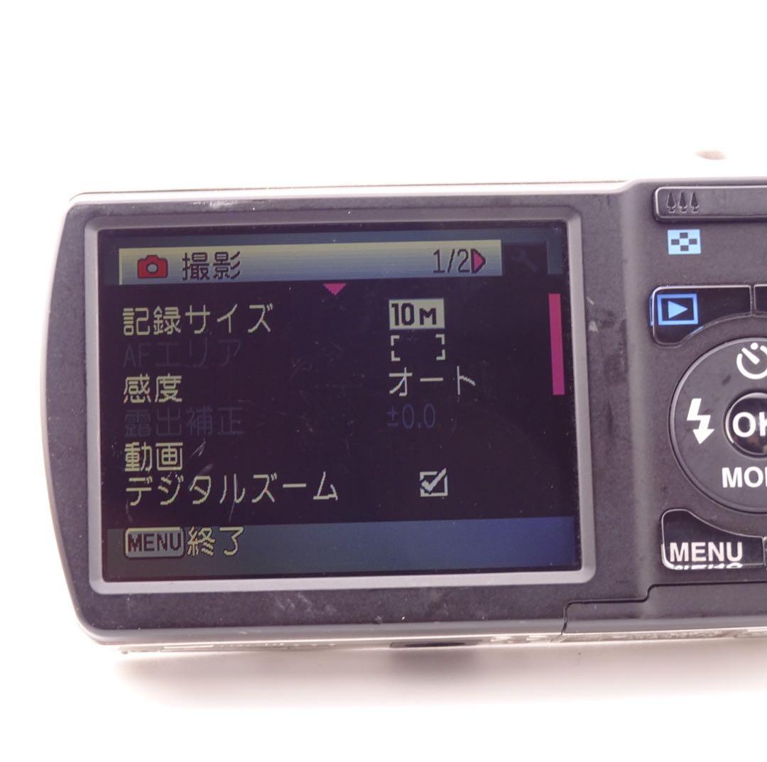 【動作確認済】 PENTAX Optio E80 オールドコンデジ 単三電池駆動
