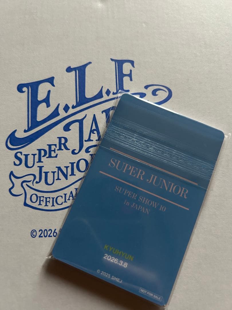 SUPER JUNIOR スパショ10 3/8アプグレ トレカ全メンバー
