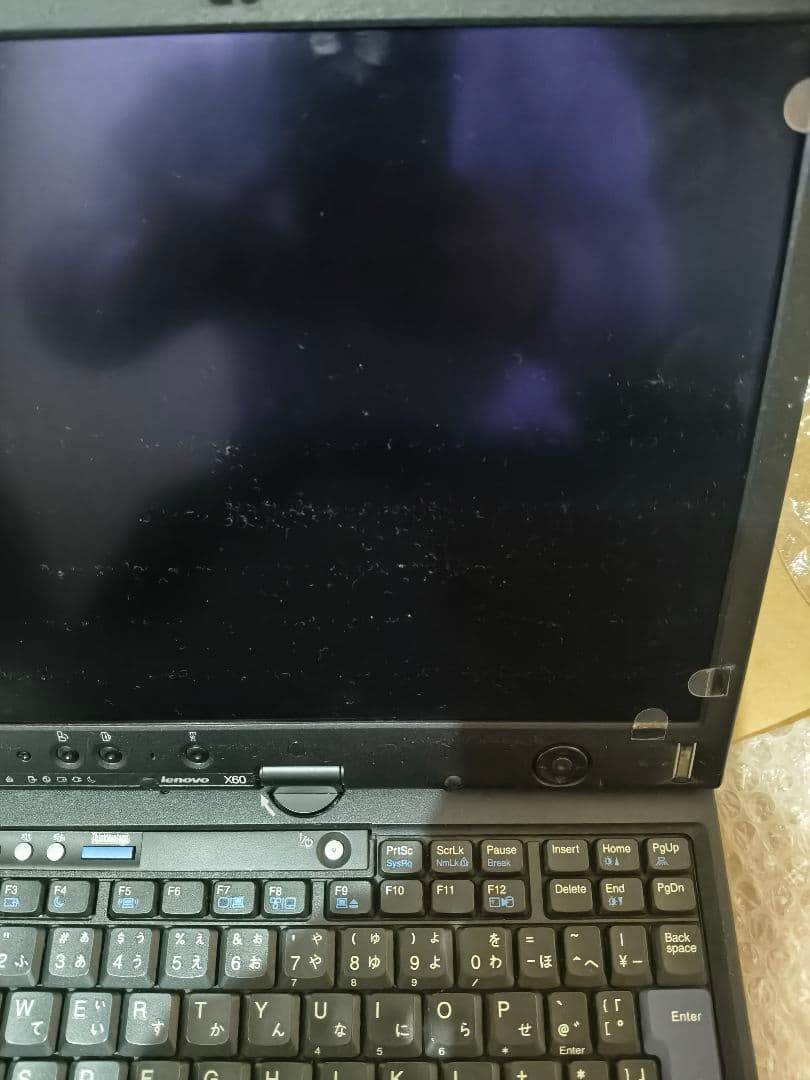Windowsノート本体 Lenovo Thikpad X60