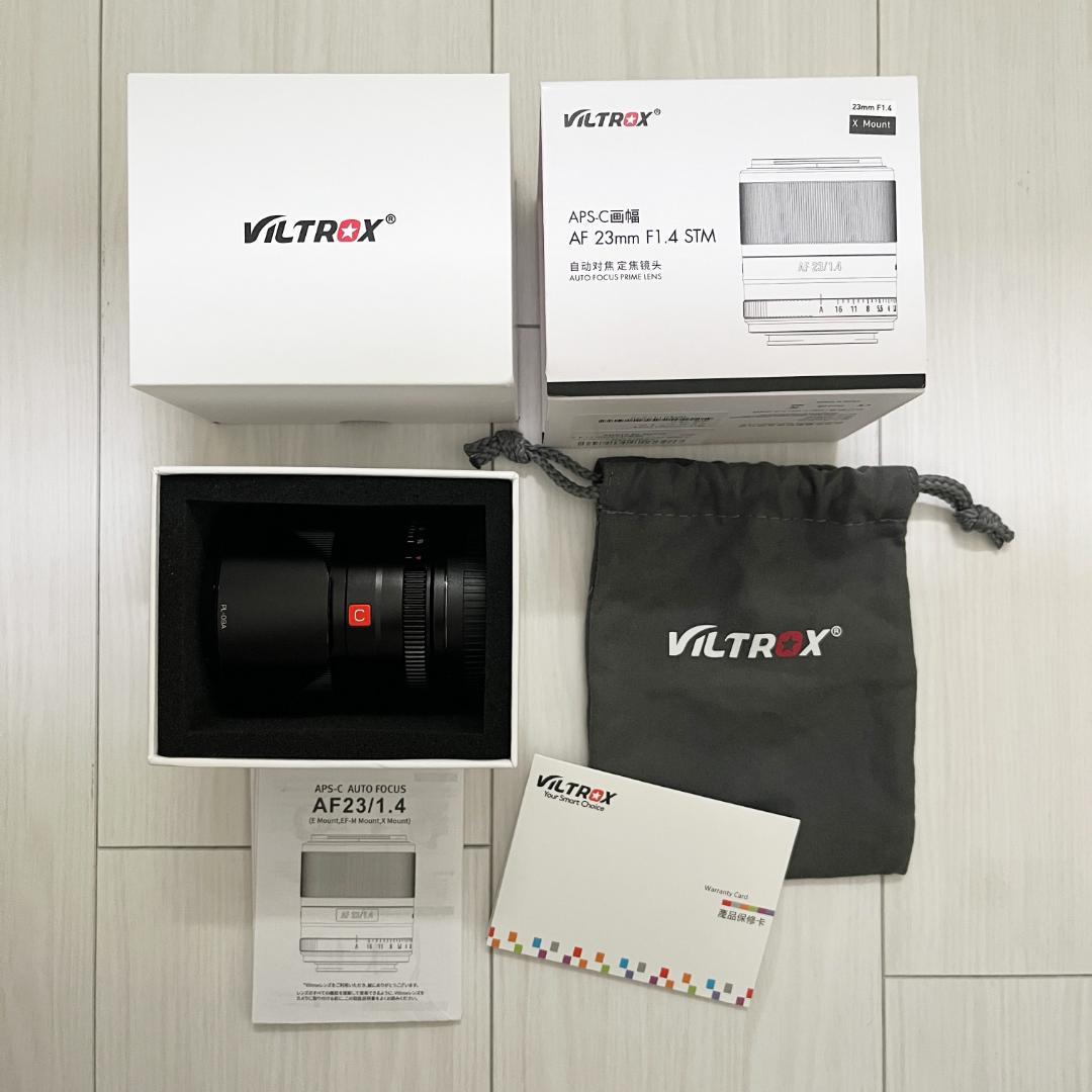 VILTROX 単焦点レンズ AF 23mm F1.4 STM Xマウント