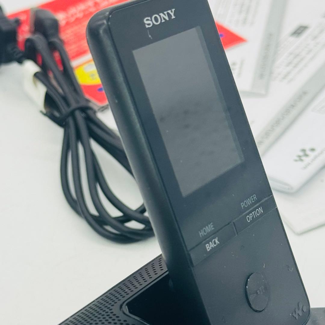 美品★SONY ウォークマン Sシリーズ NW-S313K (B) ブラック