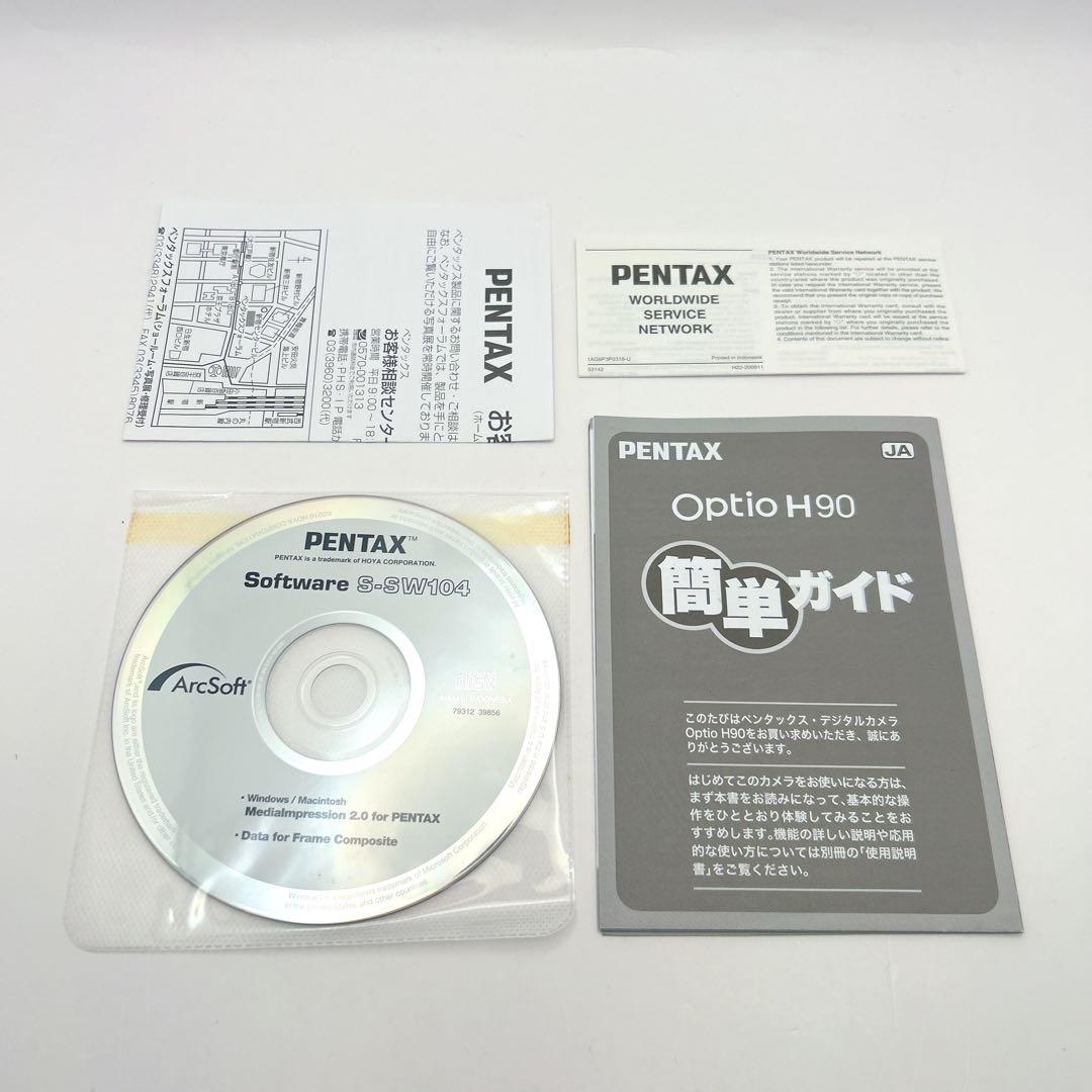PENTAX Optio H90 コンパクトデジタルカメラ 完品