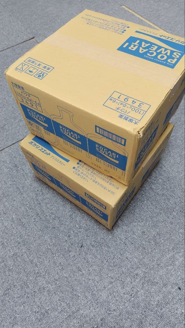 ポカリスエット アイススラリー 6袋×6箱×2セット ※1袋=100g