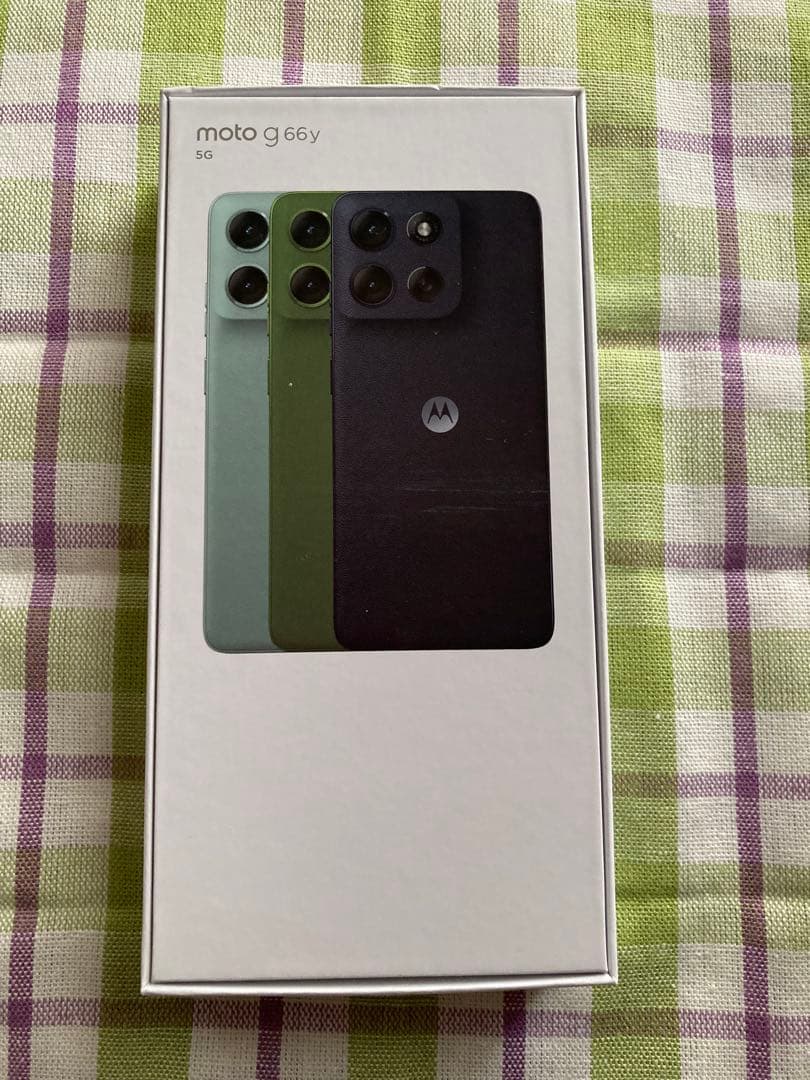 moto g66y 5G 本体　ブラックオイスター　新品未使用
