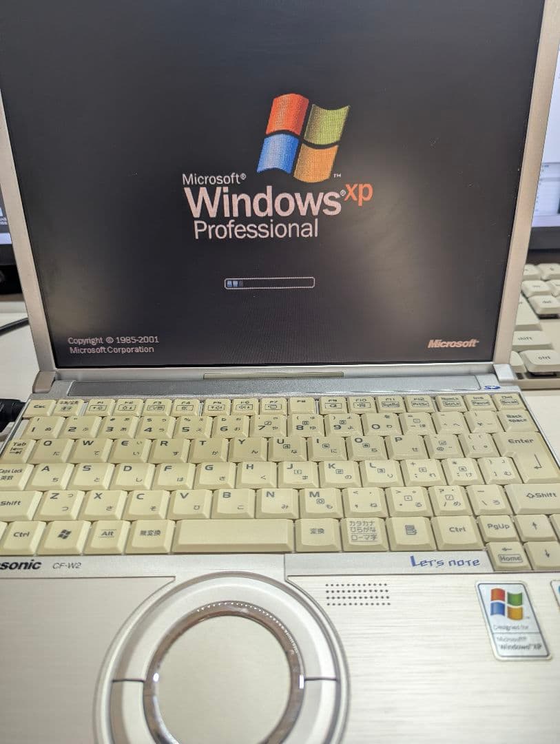 パナソニックLet's note CF-W2 RAM1.24GB 箱・付属品等有