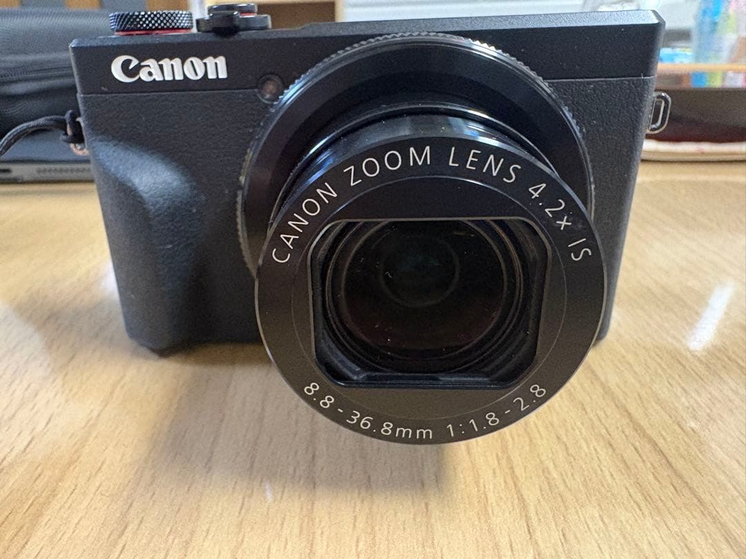 Canon PowerShot G7 X MarkIII SDカード、ケース付き