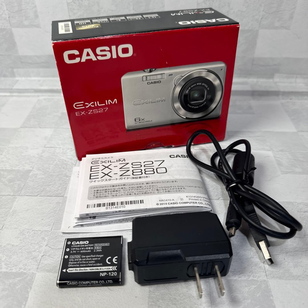 B111 CASIO EXILIM EX ZS27 カシオ エクシリム デジカメ