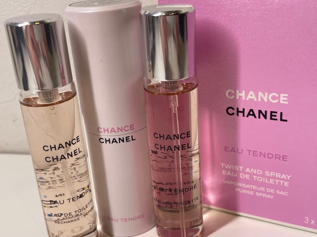 【新品未使用】CHANEL CHANCE EAU TENDRE 3本セット