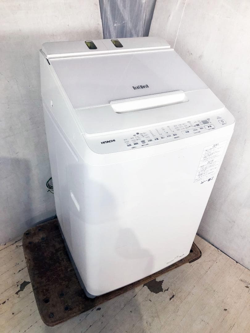 ★分解洗浄済！24年製★日立 10kg 洗濯機【BW-X100J-W】GD1N