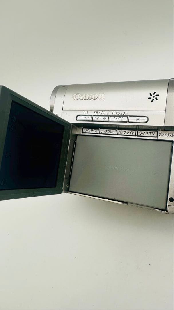 Canon ビデオカメラ ACアダプター付き　動作確認済み