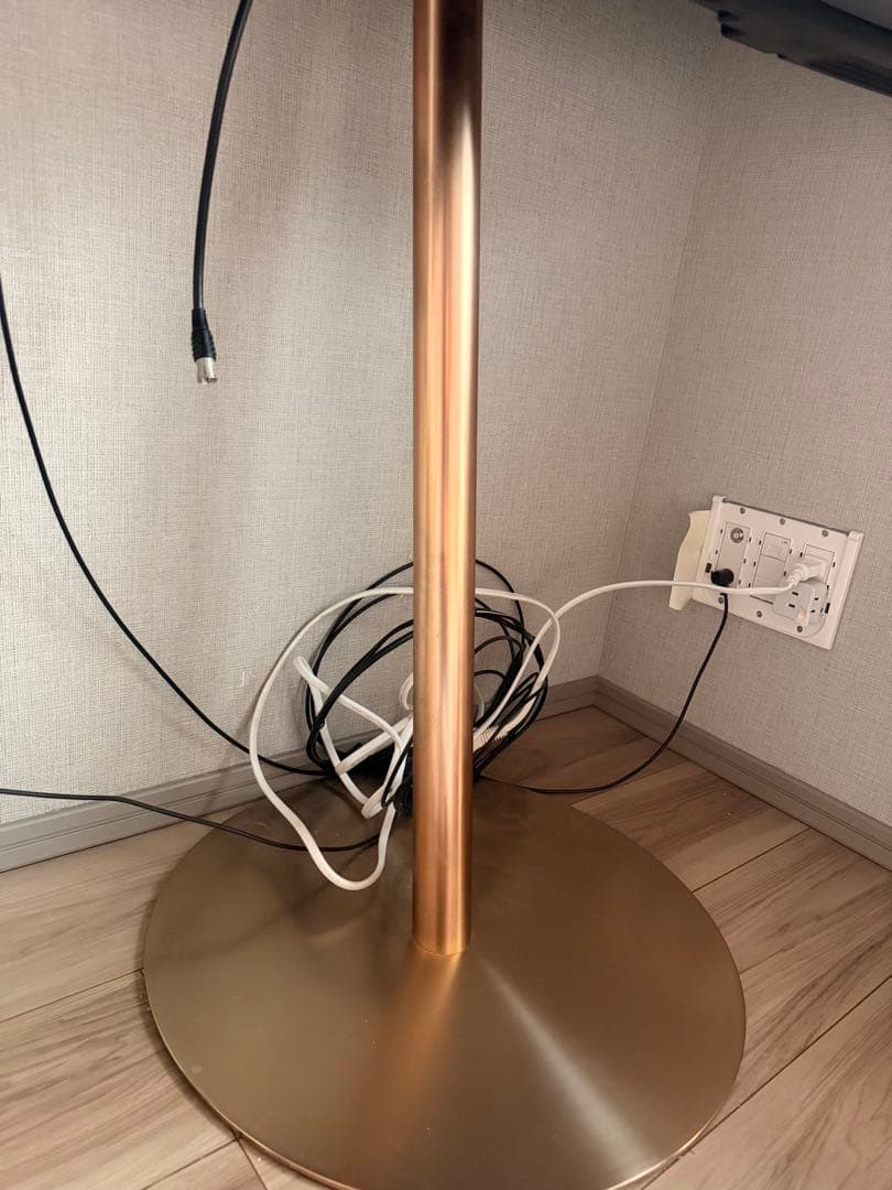 液晶テレビ&テレビ台セット　ゴールドスタンド　Panasonic VIERA